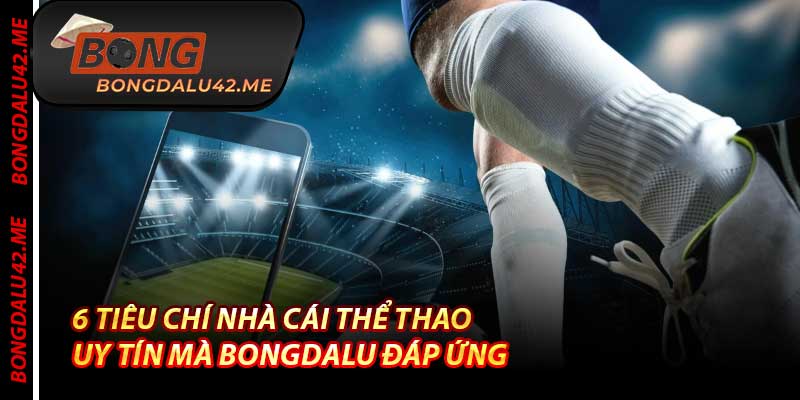 6 Tiêu Chí Nhà Cái Thể Thao Uy Tín Mà Bongdalu Đáp Ứng 