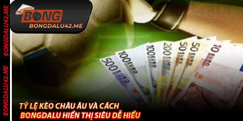 Tỷ Lệ Kèo Châu Âu Và Cách Bongdalu Hiển Thị Siêu Dễ Hiểu