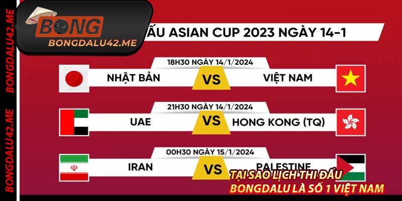 Tại Sao Lịch Thi Đấu Bongdalu Là Số 1 Việt Nam