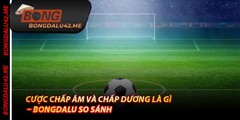 Cược Chấp Âm Và Chấp Dương Là Gì – Bongdalu So Sánh