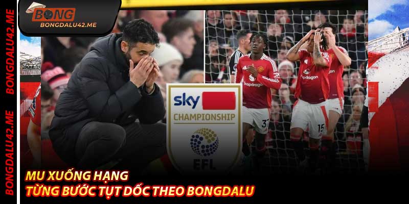 MU Xuống Hạng: Từng Bước Tụt Dốc Theo Bongdalu